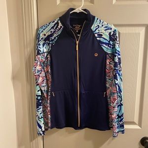 Lilly Pulitzer Luxletic Kapri Pieced Jacket